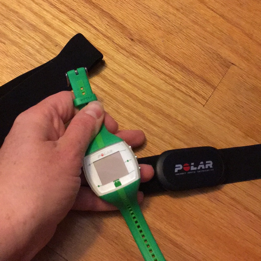 Polar FT4 heart rate monitor sport watch